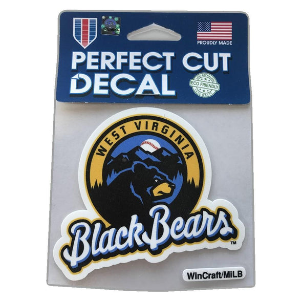 West Virginia Black Bears Primary Logo Decal