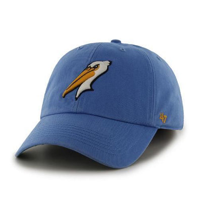 Myrtle Beach Pelicans 47 BRAND PERIWINKLE BLUE ALTERNATE FRANCHISE CAP