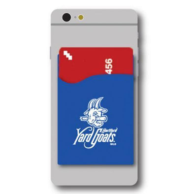 Hartford Yard Goats Silicon Mobile Phone Wallet in Royal