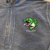 Gwinnett Stripers Rally Corduroy 1/2 Zip Pullover