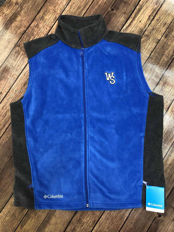 Columbia Blue Flanker Fleece Vest