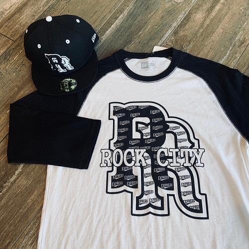 Round Rock Express New Era Rock City 3/4 Raglan