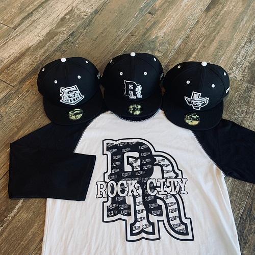 Round Rock Express New Era Rock City 3/4 Raglan