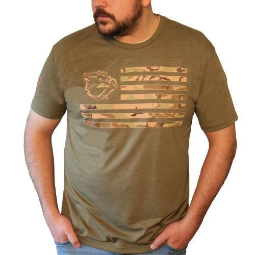 Lehigh Valley IronPigs Hail Our Heroes Flag Tee