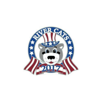 PIN PATRIOTIC 2017, SACRAMENTO RIVER CATS