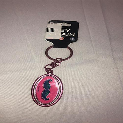 Pink Spinner Keychain