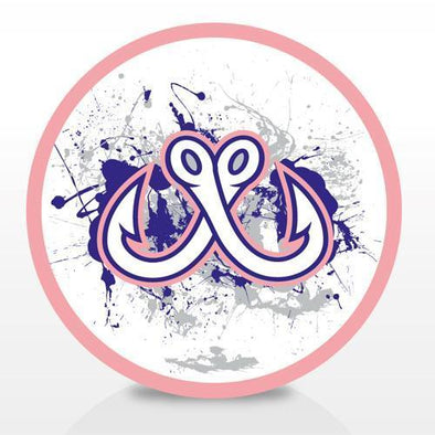 Pink Splatz Hooks Puck