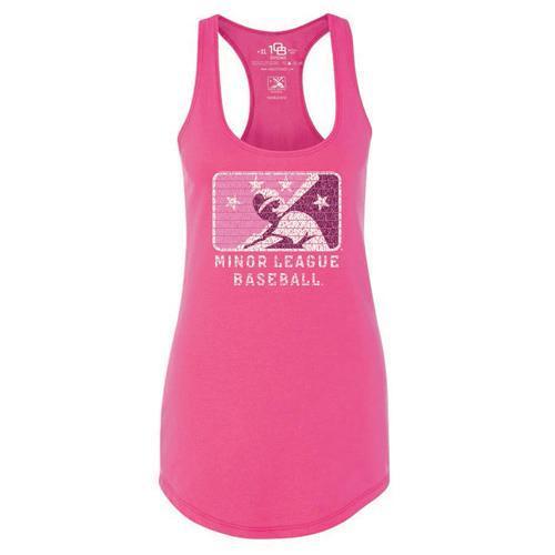 MiLB Pink 108 Stitches Logo Tank Top