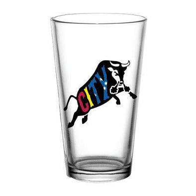 Durham Bulls Bull City Pint Glass