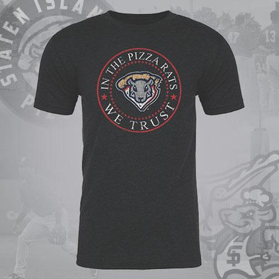 Staten Island Pizza Rats 108 Stitches Black Federal T-Shirt