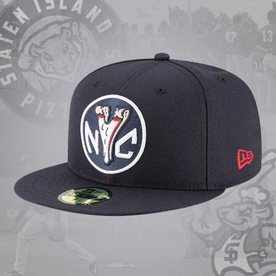 Staten Island Pizza Rats New Era NYC Token 59FIFTY Fitted Cap