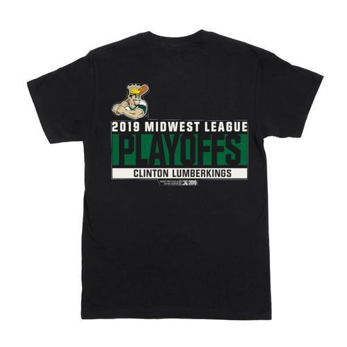 Clinton LumberKings 2019 Midwest League Playoffs T-Shrit