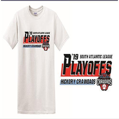Hickory Crawdads 2019 Playoff T-Shirt