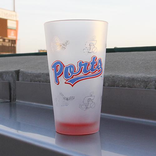 Stockton Ports Pint Glass