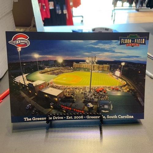Greenville Drive Fluor Field Postcard