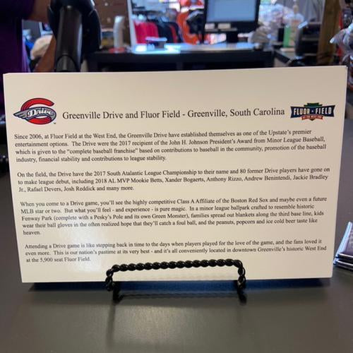 Greenville Drive Fluor Field Postcard