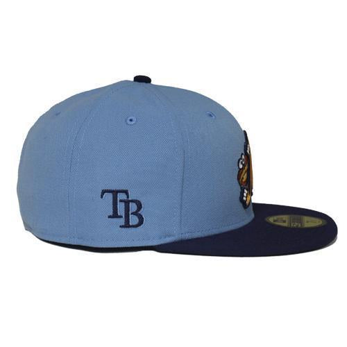 Montgomery Biscuits Official Powder Blue Affiliate Fitted Hat