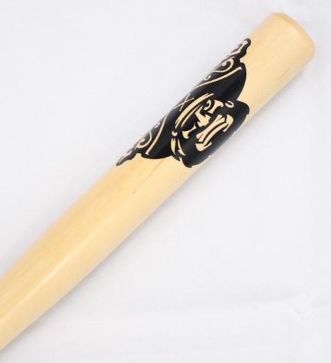 Bradenton Marauders Primary Logo Mini Bat