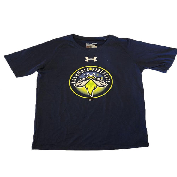 Columbia Fireflies Youth Navy Primary Tech Tee