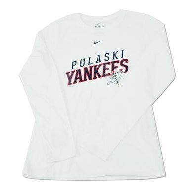 Pulaski Yankees Women's Pulaski Yankees Nike Long Sleeve T-Shirt