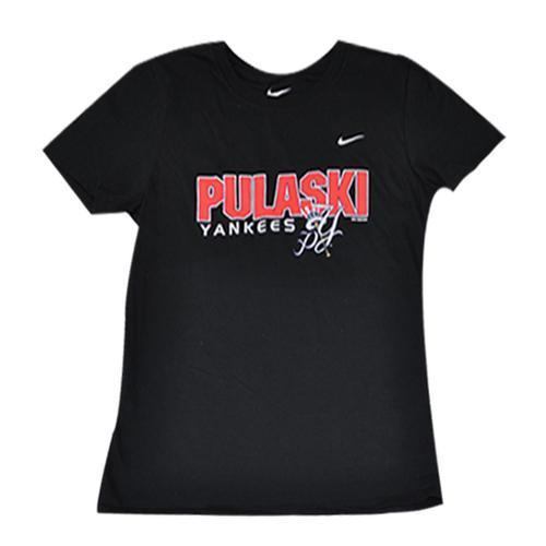 Pulaski Yankees Women's Pulaski Yankees Nike T-Shirt - Black