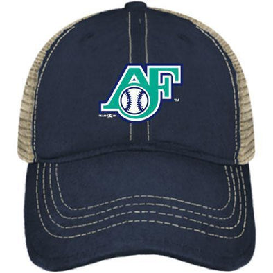 Wisconsin Timber Rattlers Appleton Foxes Teal Trucker Hat