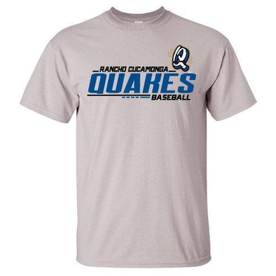 Rancho Cucamonga Quakes Ice Grey Dab T-Shirt