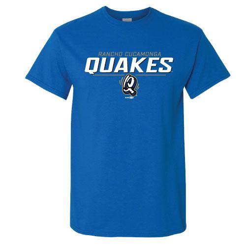 Rancho Cucamonga Quakes Youth Blue Holla Tee