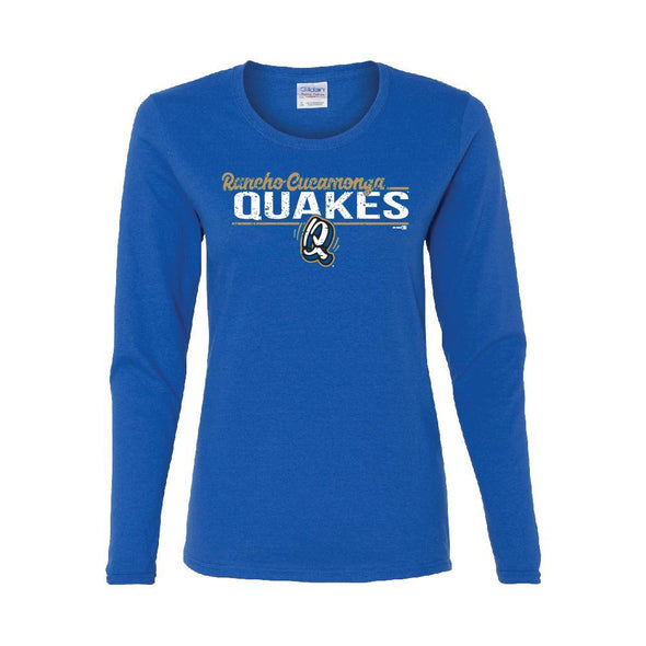Quakes Ladies Long Sleeve