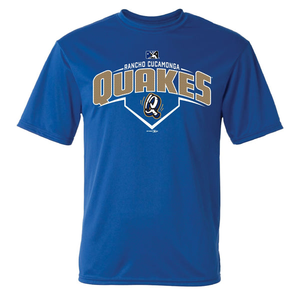 Quakes Performance Tee - Splinter