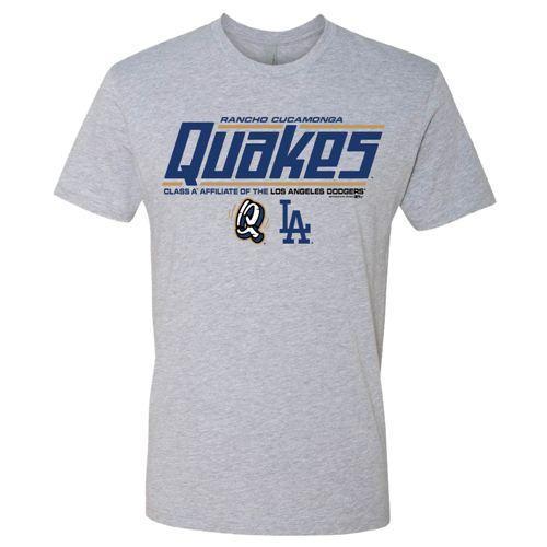 Rancho Cucamonga Quakes Heather Grey Affiliate T-Shirt
