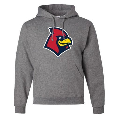Memphis Redbirds Hooded Sweatshirt Grey