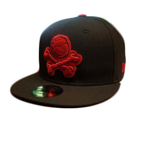 El Paso Chihuahuas HAT- RED CROSSBONES SNAPBACK