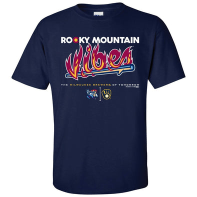 Rocky Mountain Vibes Vibes and Brewers Collaboration Tee