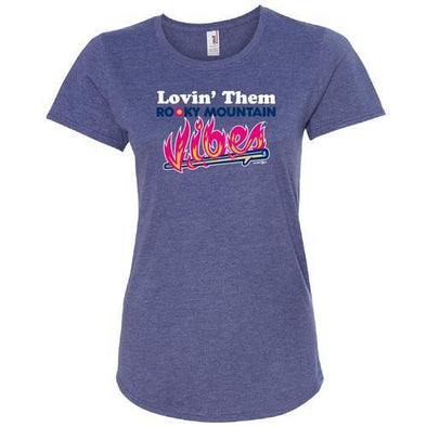 Rocky Mountain Vibes Lovin' Them Rocky Mountain Vibes Scoopneck T-Shirt (Women's)