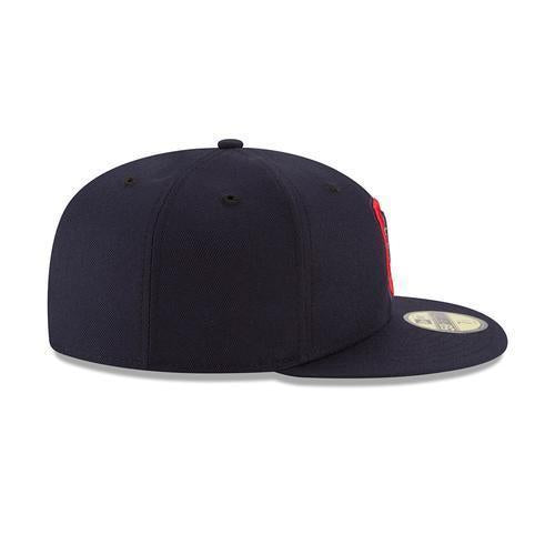 NEW ERA GWINNETT STRIPERS ON-FIELD ROAD 59FIFTY FITTED CAP