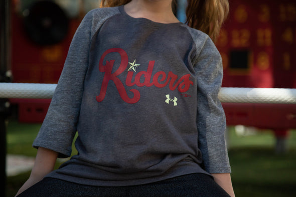Under Armour RoughRiders Girls Baseball Tee