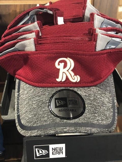 New Era 2-Tone Grey/Scorched Red RR Visor