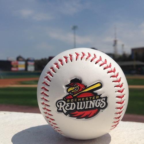 Rochester Red Wings Logo Baseball