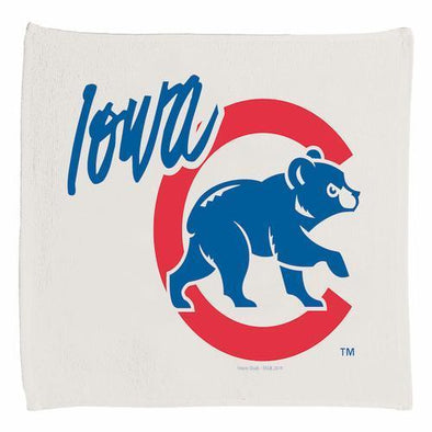 Iowa Cubs Walking Bear Rally Towel