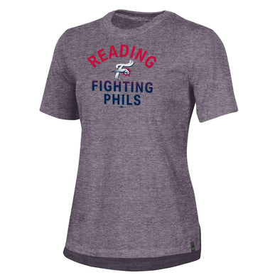 UA Gray Arched Reading Fightin Phils Tee