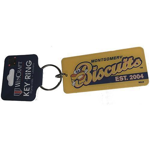 Montgomery Biscuits Glossy Keychain