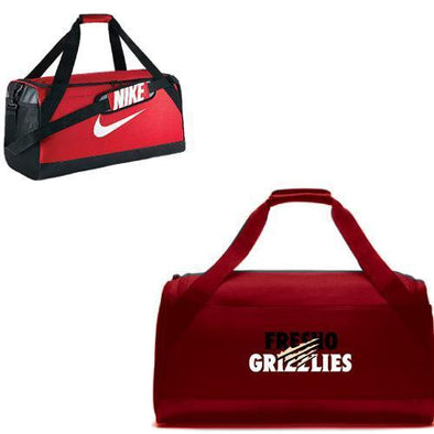 Fresno Grizzlies Red Medium Nike Duffel Bag