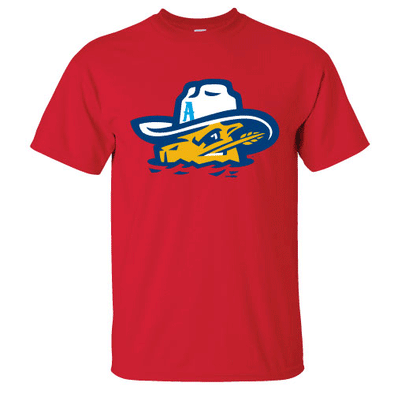 Amarillo Sod Poodles Red Game Tee