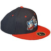 Lakewood BlueClaws Cage Stretch Fit Cap