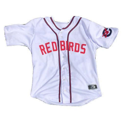 Columbus Clippers Red Birds Throwback Jersey, Columbus Clippers