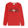 Carolina Mudcats Women's Red Clothesline Cotton Long Sleeve