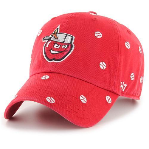 Fort Wayne TinCaps Red Confetti Clean-Up YOUTH