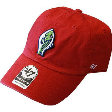 Retro Fish Red CleanUp Cap