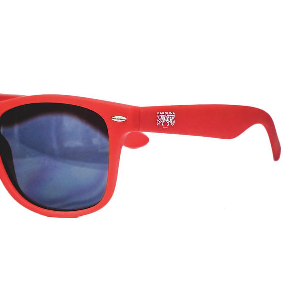 Carolina Mudcats Red Matte Sunglasses